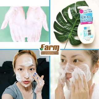 Bọt rửa mặt dưỡng ẩm Hadalabo - 160ml