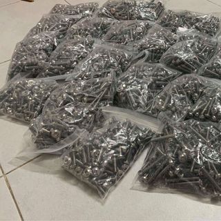 Ốc titanium GR5 phôi trắng