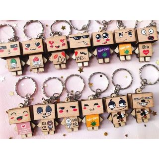 MÓC KHÓA NGƯỜI GỖ DANBO
