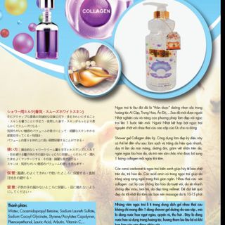 Sữa Tắm trắng da chiết xuất Ngọc trai