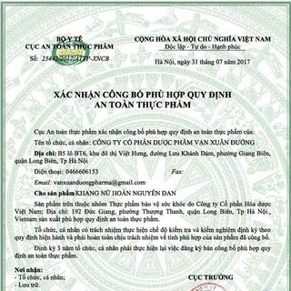 Viên Uống Khang Nữ Hoàn Nguyên Đan Điều Trị U Nang Buồng Trứng Viêm Cổ Tử Cung Lọ 60 Viên