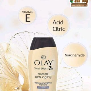 Sữa tắm sáng da ngừa lão hóa OLAY TOTAL EFFECTS - 400ML giá sỉ