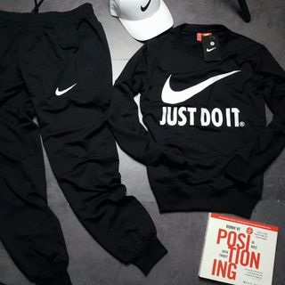 Set bộ thể thao JUst Do It thun 2 da chính phẩm- xưởng may quần áo thể thao BIG SPORT