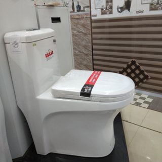Bồn cầu liền khối men nano moden B - 870