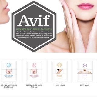 Mặt nạ Biocell dưỡng ẩm da Avif Biocell Hydrating Face Mask 23g