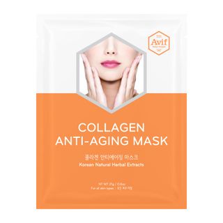 Mặt nạ Tencel dưỡng da giảm lão hóa Avif Collagen Anti-Age Mask 21g