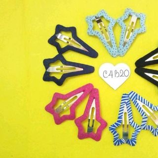 kẹp tóc nhiều màu