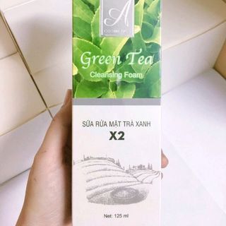 sữa rửa mặt trà xanh X2