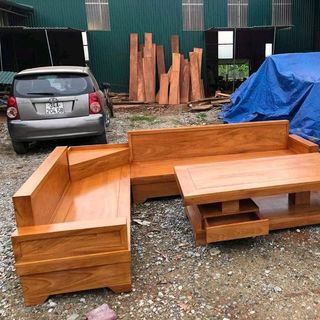 sofa gỗ gõ đỏ cao cấp