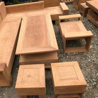 sofa gỗ gõ đỏ cao cấp