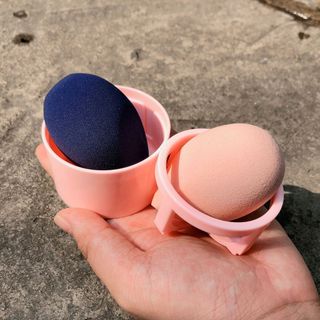 Bông Phấn WODWOD Love 2 in 1