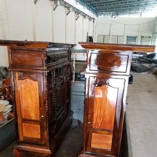 tủ thờ gỗ muồng