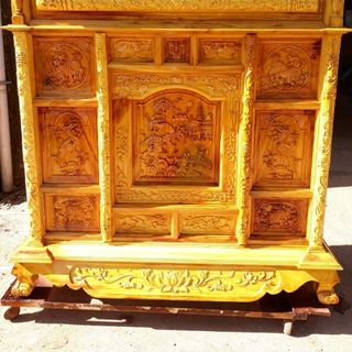 tủ thờ gỗ mít
