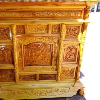 tủ thờ gỗ mít