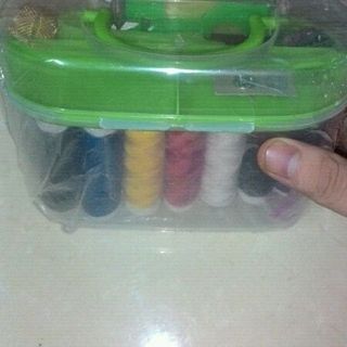 hộp kim chỉ 12 màu 55 món