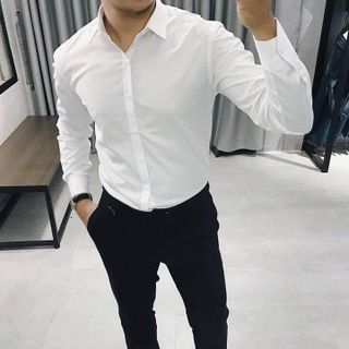 Áo trắng SÓI CA hàng cao cấp cho nam