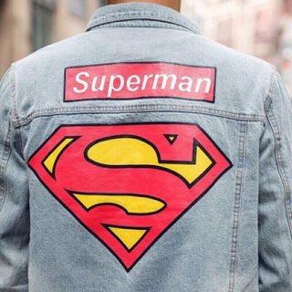 ÁO KHOÁC JEAN SUPER MAN