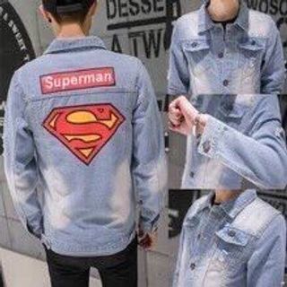 ÁO KHOÁC JEAN SUPER MAN