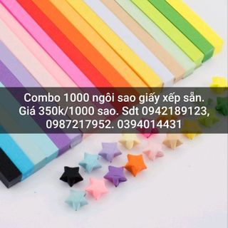 hạc giấy sao xếp sẵn giấy xếp sao giấy hạc