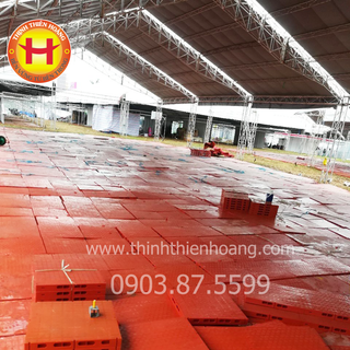Pallet Phẳng TTH - ghép được thành sàn nhựa tiền chế sân khấu kê hàng