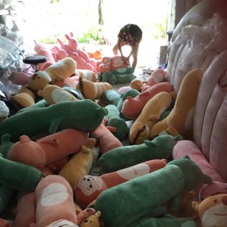 Thú ôm đầu thú miniso co giãn 4 chiều