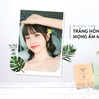 mặt nạ dưỡng trắng muing lab