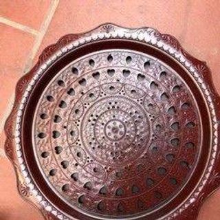 Khay trà nhựa giả gỗ