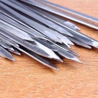 Bộ 10 que xiên thịt bằng inox dùng cho bếp nướng