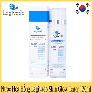 Nước Hoa Hồng Hàn Quốc Lagivado Skin Glow Toner cấp ẩm tức thời dưỡng da mềm mịn và cân bằng độ pH trên da giá sỉ