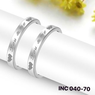 NHẪN CẶP INOX YOU AND ME giá sỉ