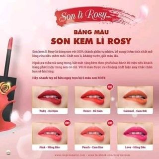 Son Rosy Cao Cấp Không Trì