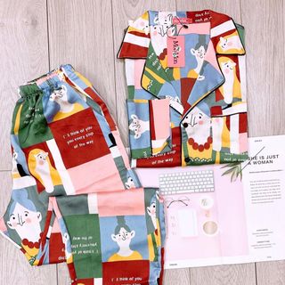 Đồ bộ satin chất cực đẹp Giá iu thương