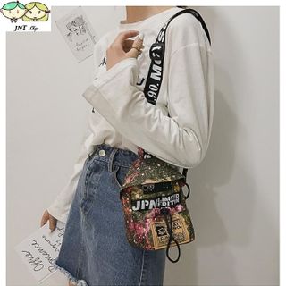 TÚI ĐEO CHÉO NỮ Túi đeo chéo vải Canvas phong cách dành cho các bạn nữ cá tính mạnh yêu thời trang