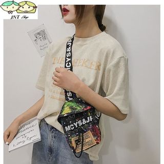 TÚI ĐEO CHÉO NỮ Túi đeo chéo vải Canvas phong cách dành cho các bạn nữ cá tính mạnh yêu thời trang