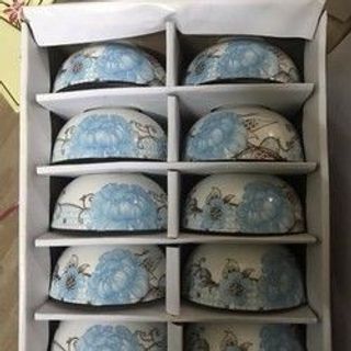 Bộ 6 bát ăn gốm sứ Bát Tràng