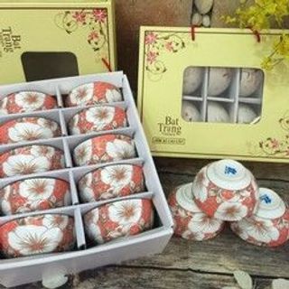 Bộ 6 bát ăn gốm sứ Bát Tràng