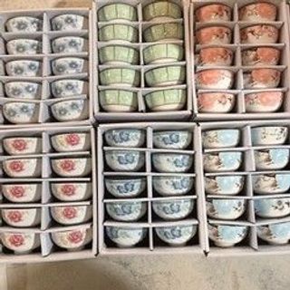 Bộ 6 bát ăn gốm sứ Bát Tràng