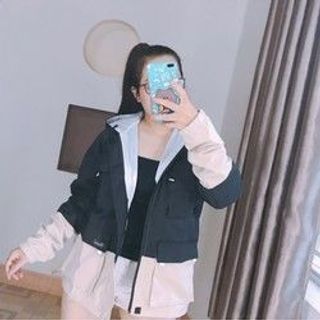 Áo khoác nhữ kaki túi hộp