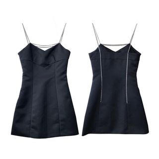 Áo 2 dây đá xà cừ lung linh