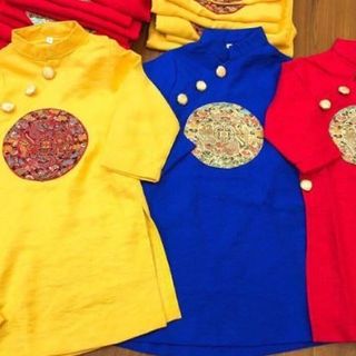 Buôn sỉ áo dài bé trai