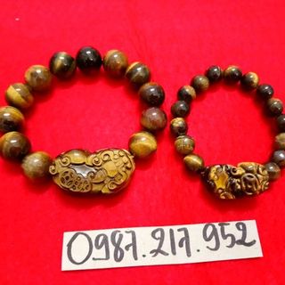 chuỗi đá mắt hổ 12 li