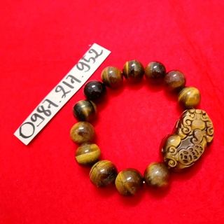 chuỗi đá mắt hổ 12 li