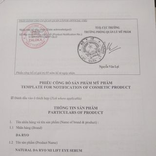 Xóa nhăn bọng mắt Daryomi