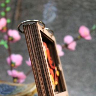 lịch gỗ để bàn 2020