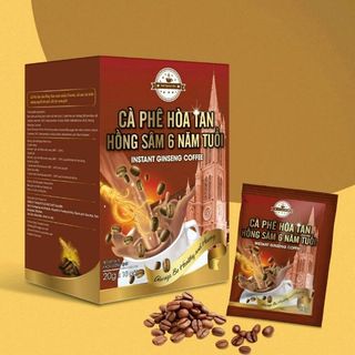 CAFE HỒNG SÂM 6 TUỔI