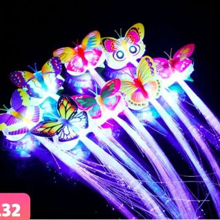 kẹp tóc con bướm có đèn