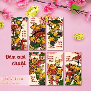 Bao lì xì 2020 giá sỉ giá bán buôn tốt - Bộ Đám cưới Chuột