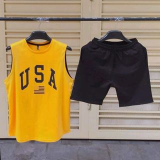 Bộ ba lổ tập gym vải thun lạnh co dãn 4 chiều cực tốt