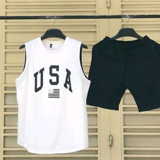 Bộ ba lổ tập gym vải thun lạnh co dãn 4 chiều cực tốt
