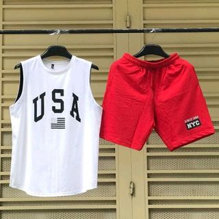Bộ ba lổ tập gym vải thun lạnh co dãn 4 chiều cực tốt